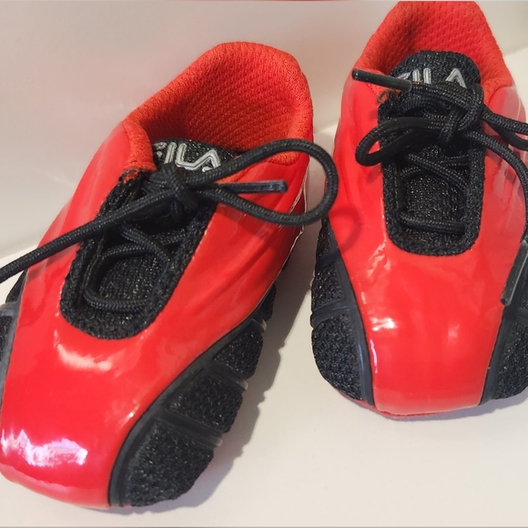 Rare Fila Ferrari Toddler Shoes Sz 2 - Picture 8 of 10